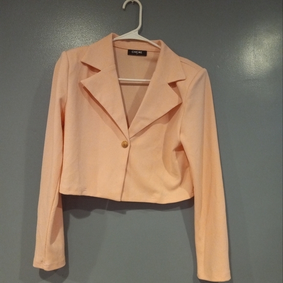 Jackets & Blazers - Blush Pink Blazer